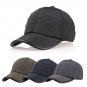 Men Male Earflap Earmuffs Water Proof Baseball Cap Adjustable Blank Golf Sport Outdoor Hat