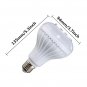 E27 LED RGB Bluetooth Speaker Bulb Wireless 12W Power Music Playing Light Lamp