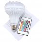 E27 LED RGB Bluetooth Speaker Bulb Wireless 12W Power Music Playing Light Lamp
