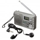 Kaide K555 AM FM Portable Radio Mini Home Travel Pocket LCD Digital Display Alarm Clock