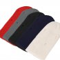 Unisex Men Women Knitted Slouch Beanie Hat Hole Elastic Outdoor Pure Color Cap