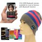 Motorcycle Warm Knitting Hat Music Cap Headset Ecouteur Mic with Bluetooth Function