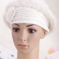 New Fashion Colors Women's Winter Warm Knitted Faux Fur Hats Beanie Cap 5 Colors