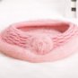 New Fashion Colors Women's Winter Warm Knitted Faux Fur Hats Beanie Cap 5 Colors