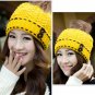 Women's Winter Warm Hats Braided Crochet Hats Ski Beanie Caps Earmuff Knitting Cap