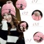 Women's Winter Warm Hats Braided Crochet Hats Ski Beanie Caps Earmuff Knitting Cap