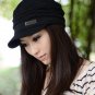 Women's Korean Style Pleated Peaked Cap Hat