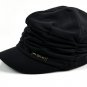 Women's Korean Style Pleated Peaked Cap Hat