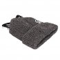 Ladies Female Knitted Beanies Lace Devil Horns Diamond Woolen Orechiette Novelty Hat