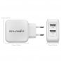 BlitzWolf® 4.8A 24W Dual USB Travel Wall EU Charger With Power3S Tech For iPhone iPad Samsung