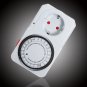 24-Hour Mechanical Electrical Plug Program Timer Power Switch