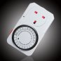 24-Hour Mechanical Electrical Plug Program Timer Power Switch