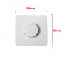 Rotary Dimmer Switch Light Intensity Brightness Control Socket Panel Plate