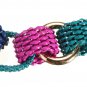 Multi Color Round Circle Elegant Choker Bib Charm Chain Necklace