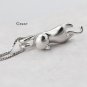 925 Sterling Pure Silver Necklace Cat Pendant Lovely Sweet Jewelry