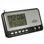 LCD Digital Calendar Clock Portable FM Radio Alarm Temperature Measurement Timer