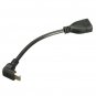 15cm 90 Degree Angle Mini HDMI Male To HDMI Female Cable Adapter Connector