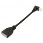 15cm 90 Degree Angle Mini HDMI Male To HDMI Female Cable Adapter Connector