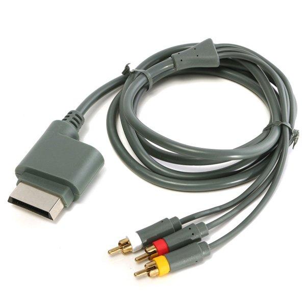 Audio Video AV Cable Cord For Microsoft Xbox 360 E Console - Foto 2