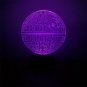 Colorful 3D LED Table Lamp Micro USB Night Light For Holiday Decoration