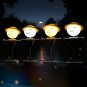 LED Vibration Sensor Scarecrow Night Light Flexible Twist Rechargeable USB Beside Table Light