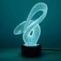 Touch LED 3D Illuminated Lamp Abstraction Optical Illusion USB Desk Night Light led