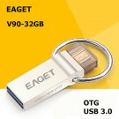 EAGET V90 Ultra Mini USB Flash Drive 16G USB 3.0 OTG Smartphone Pen Drive Thumb Drive