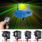 Mini R&G Auto/Voice Control LED Laser Stage Light Projector With Remote For Xmas Party KTV Disco