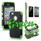Green iPhone Case w/ Accessories