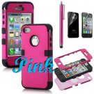 Pink iPhone Case w/ Accessories