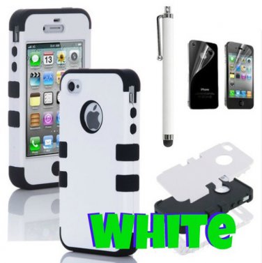 White iPhone Case w/ Accessories