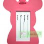 I LOVE HK Bear Luggage Tag ID Name Travel School Bag