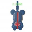 ENGLAND FLAG Bear Luggage Tag ID Name Travel School Bag