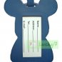 ENGLAND FLAG Bear Luggage Tag ID Name Travel School Bag