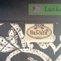 NaRaYa Thai Cotton Large Shoulder Shopper Bag Tote / Navy Blue Ribbon