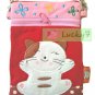 Phone Case Lanyard Neck Strap for iPhone 4/4S/5s/5c, Galaxy S3,S4 : Red Lucky Cat Polka Dots