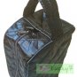 NaRaYa Satin Thai Cosmetic Bag Makeup Handbag / Navy Blue