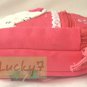 Phone Case Lanyard Neck Strap for iPhone 4/4S : Salmon Pink Lucky Cat Lace