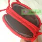 Phone Case Lanyard Neck Strap for iPhone 4/4S : Red Lucky Cat Lace
