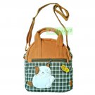 2 Styles : Shoulder Bag / Handbag LUCKY CAT SCOTCH Cotton - Brown