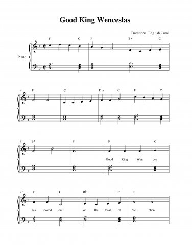 Good King Wenceslas