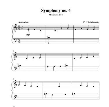 Tchaikovsky - Symphony no. 4