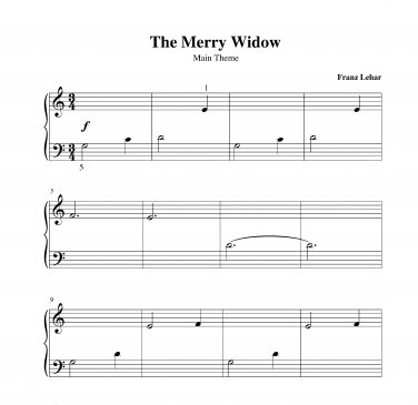 Lehar - The Merry Widow