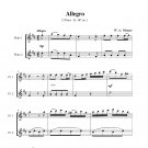 Mozart - Allegro K. 487 no. 1