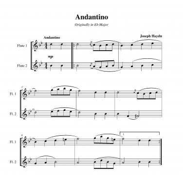 Haydn - Andantino