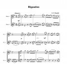 Handel - Rigaudon