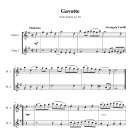 Corelli - Gavotte from Sonata no. 10