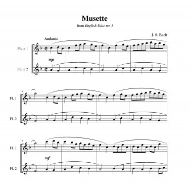 Bach - Musette (BWV 126)