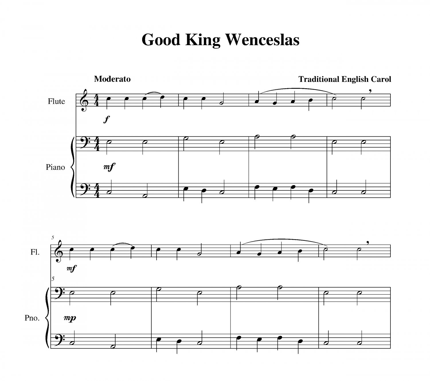Good King Wenceslas Good King Wenceslas