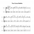 Ten Green Bottles